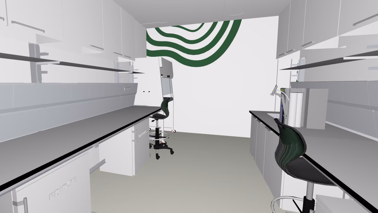 Biotech-Laborarchitektur für nosh.bio erstellt