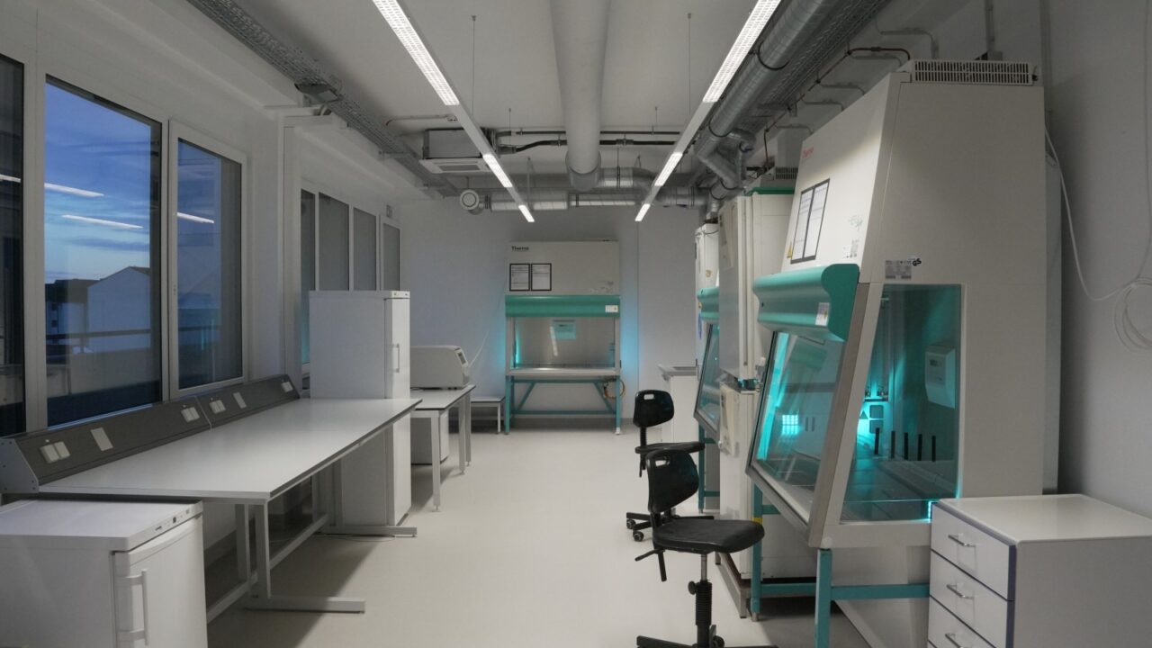 Biotech research facility designed for Systasy