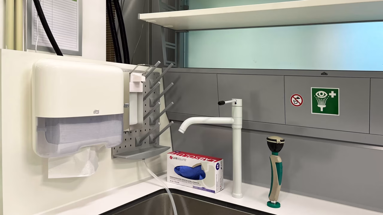 Industrial biotech lab architecture reference