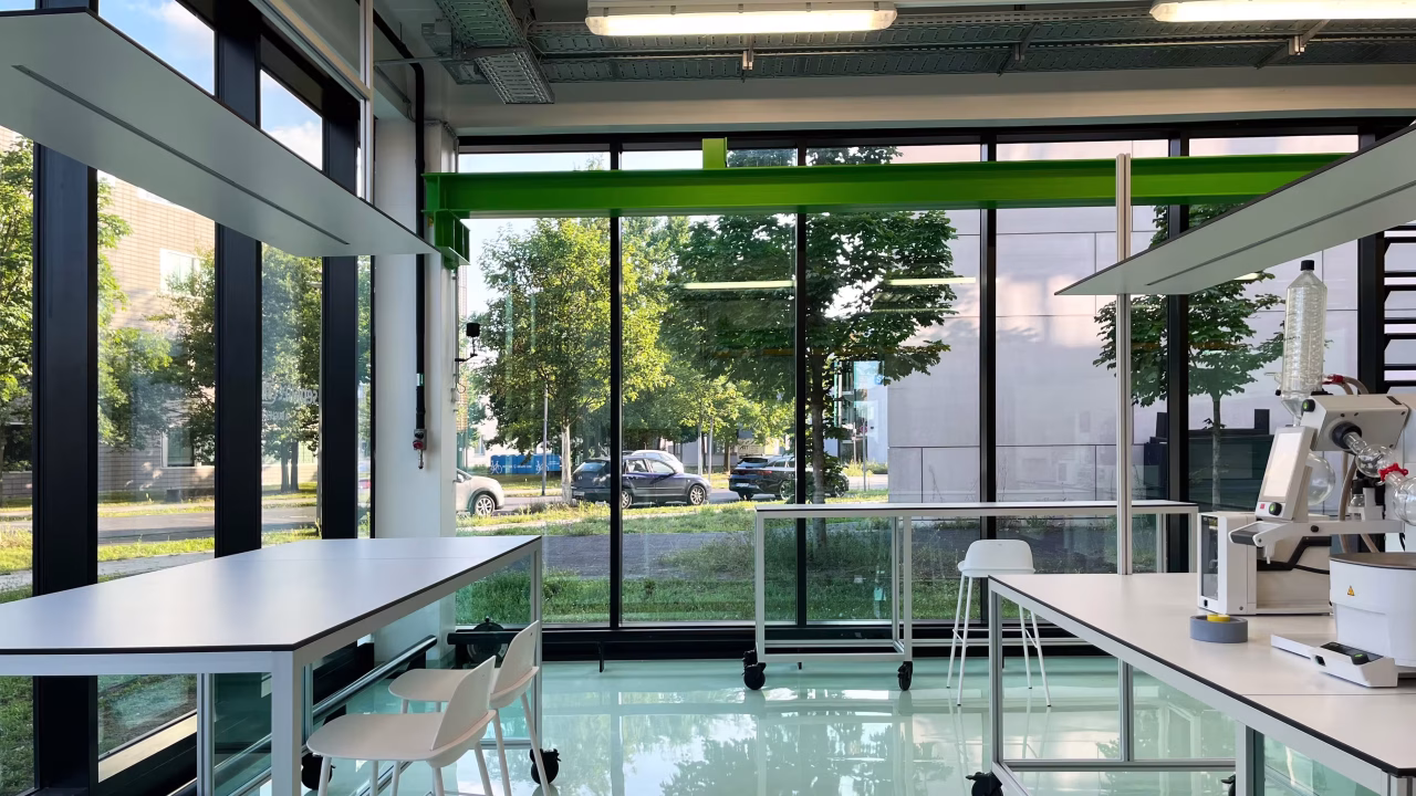 Industrial biotech innovation laboratory